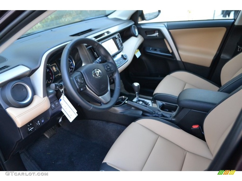 Nutmeg Interior 2016 Toyota RAV4 Limited AWD Photo #109047163