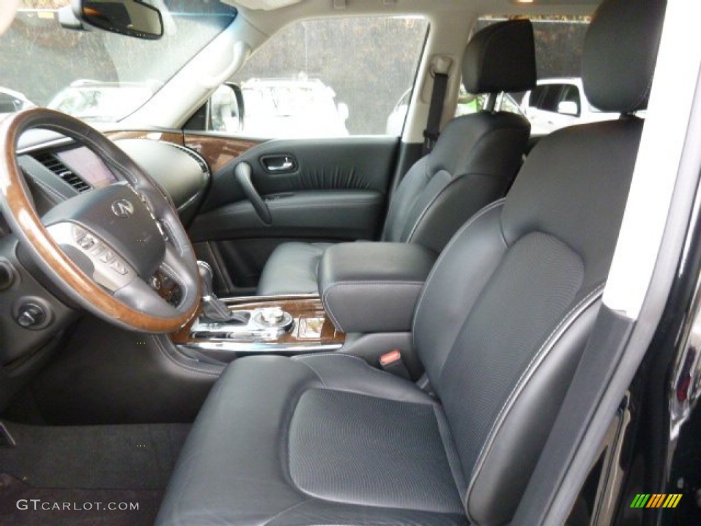 2015 Infiniti QX80 Limited AWD Front Seat Photo #109048310