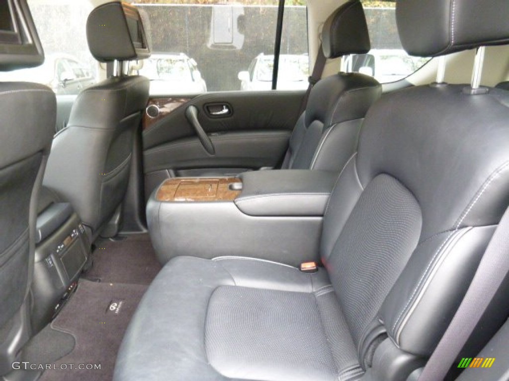 2015 Infiniti QX80 Limited AWD Rear Seat Photo #109048335