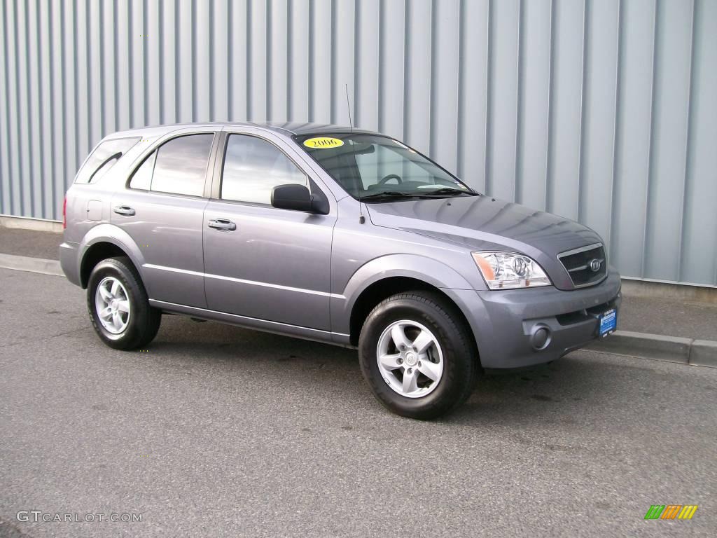 2006 Sorento LX - Alpine Gray / Gray photo #1