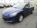 Indigo Lights Mica 2012 Mazda MAZDA3 i Grand Touring 4 Door Exterior