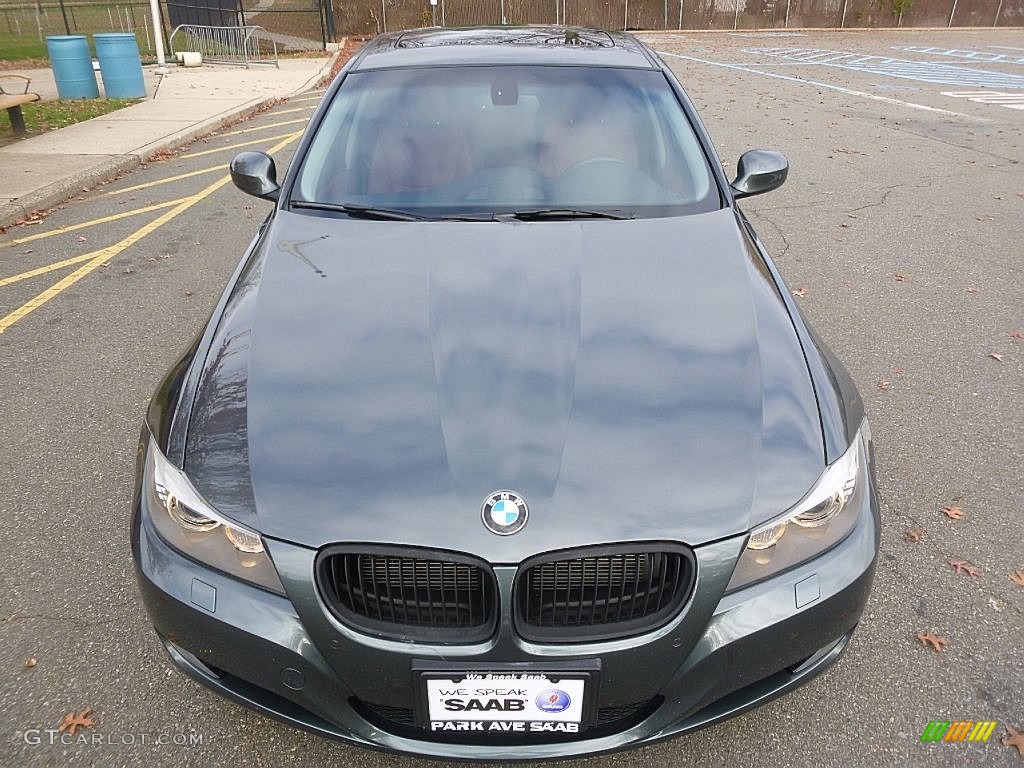 2011 3 Series 328i xDrive Sedan - Tasman Green Metallic / Chestnut Brown Dakota Leather photo #9