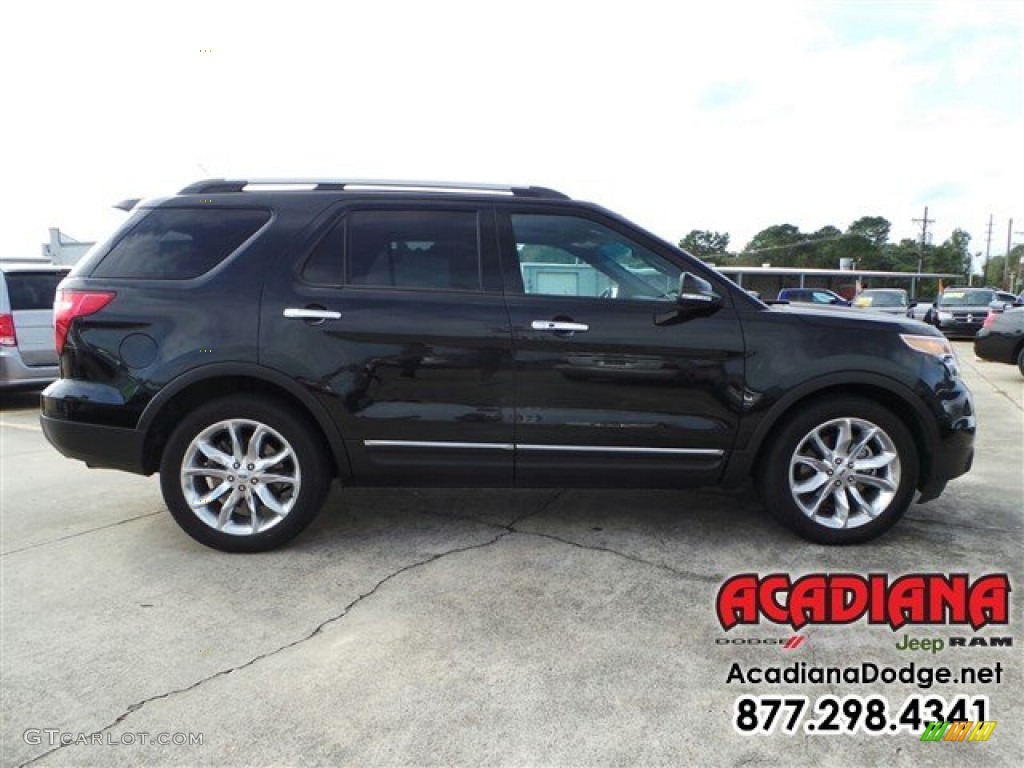 2014 Explorer Limited - Tuxedo Black / Charcoal Black photo #12