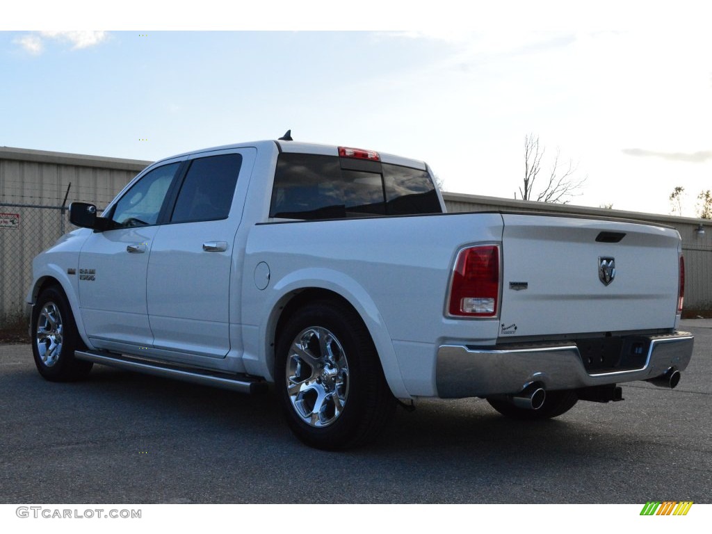 2014 1500 Laramie Crew Cab - Bright White / Black photo #5