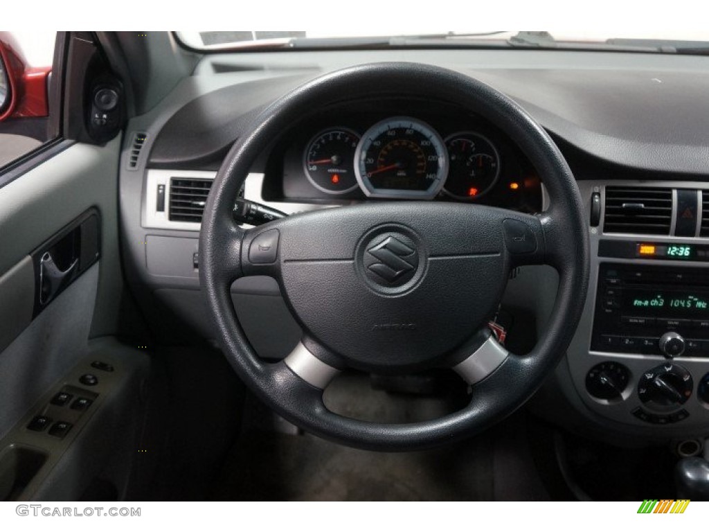 2008 Forenza  - Fusion Red Metallic / Grey photo #27