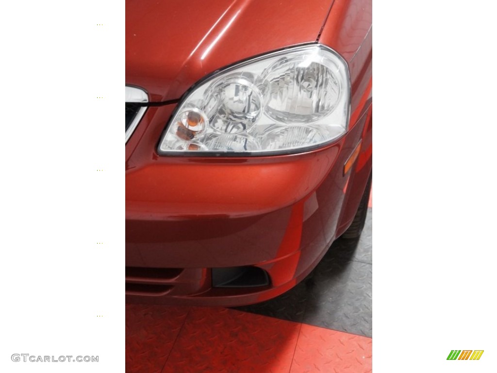 2008 Forenza  - Fusion Red Metallic / Grey photo #42