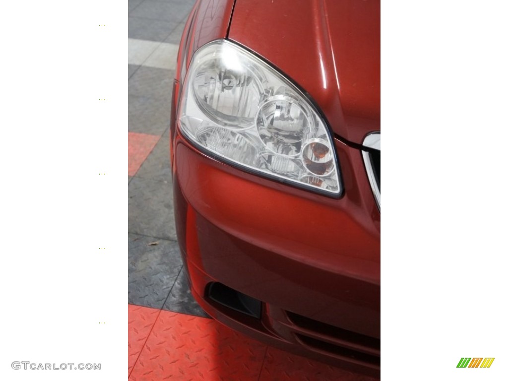 2008 Forenza  - Fusion Red Metallic / Grey photo #44