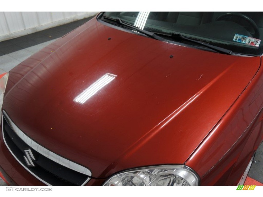 2008 Forenza  - Fusion Red Metallic / Grey photo #49