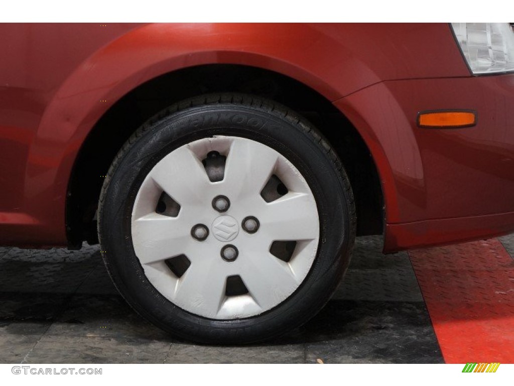 2008 Forenza  - Fusion Red Metallic / Grey photo #53