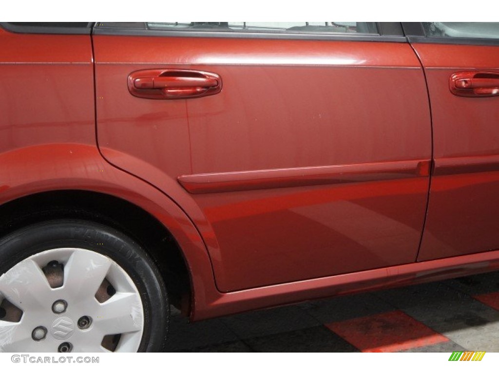 2008 Forenza  - Fusion Red Metallic / Grey photo #59