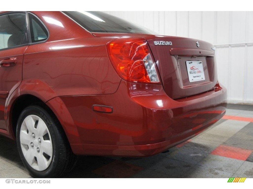 2008 Forenza  - Fusion Red Metallic / Grey photo #74