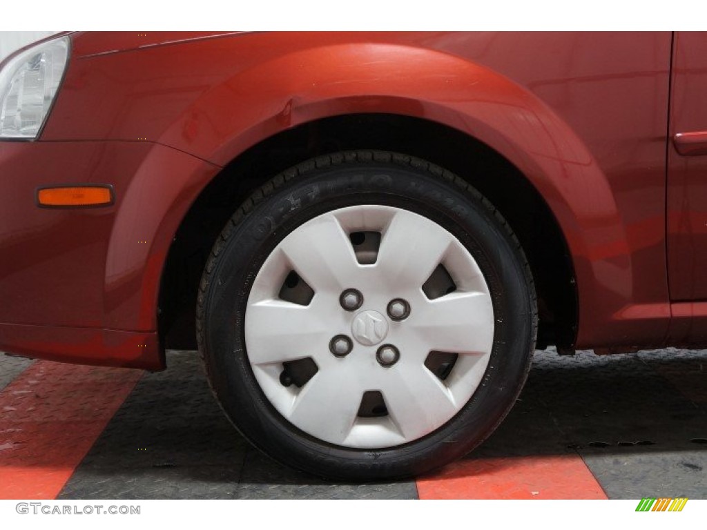 2008 Forenza  - Fusion Red Metallic / Grey photo #92