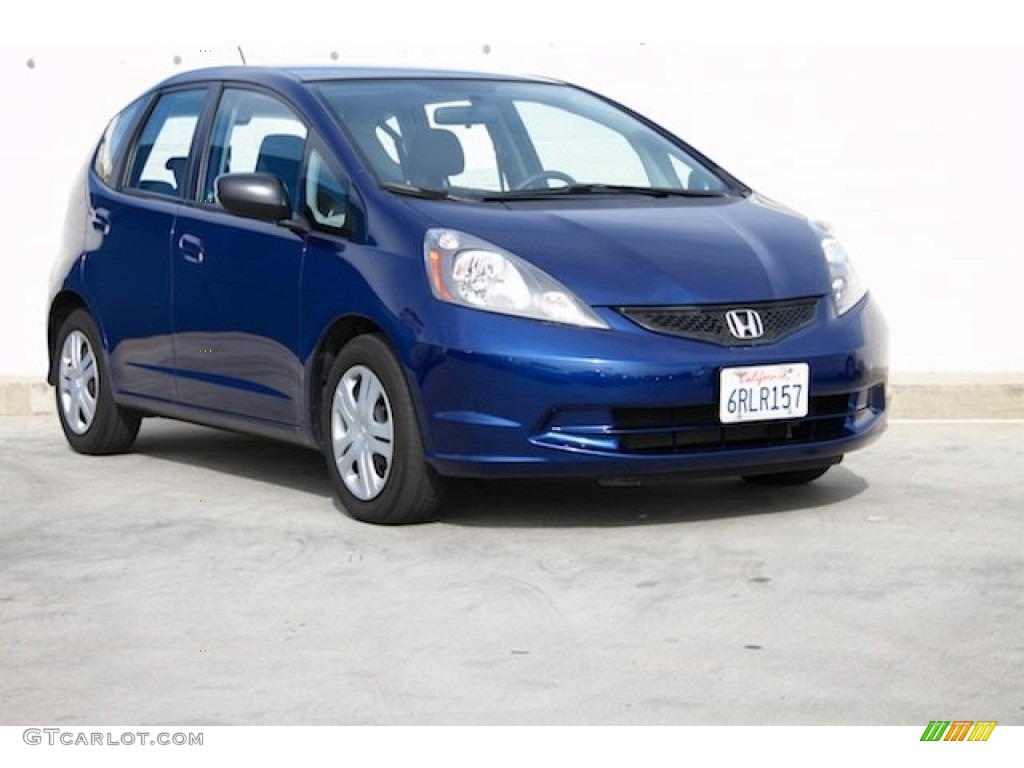 2011 Fit  - Vortex Blue Pearl / Gray photo #1