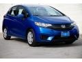 Aegean Blue Metallic 2016 Honda Fit LX