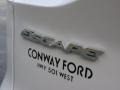 2016 White Platinum Metallic Ford Escape Titanium  photo #6