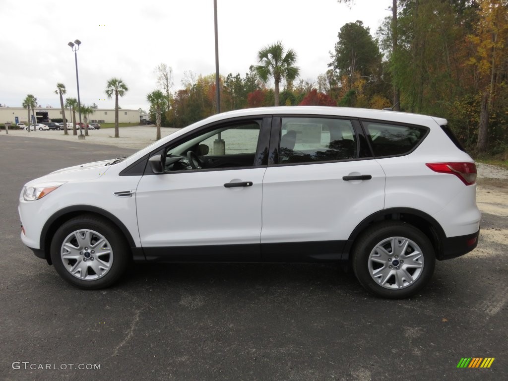 2016 Escape S - Oxford White / Charcoal Black photo #8