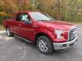 2015 Ruby Red Metallic Ford F150 XLT SuperCab  photo #1