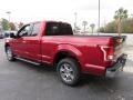 2015 Ruby Red Metallic Ford F150 XLT SuperCab  photo #9