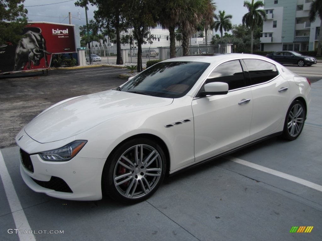 2014 Ghibli S Q4 - Bianco (White) / Cuoio photo #1