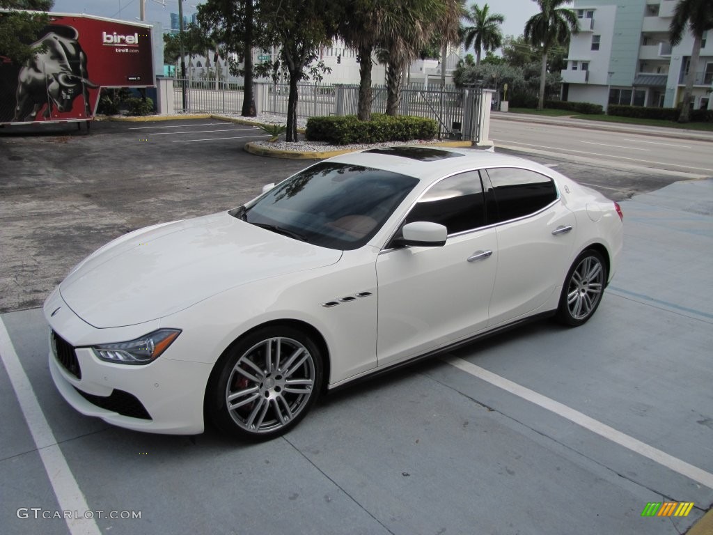 2014 Ghibli S Q4 - Bianco (White) / Cuoio photo #2