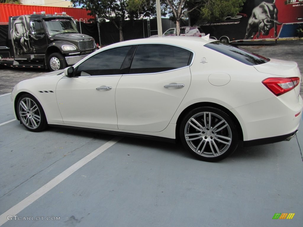 2014 Ghibli S Q4 - Bianco (White) / Cuoio photo #6