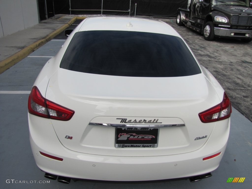 2014 Ghibli S Q4 - Bianco (White) / Cuoio photo #9