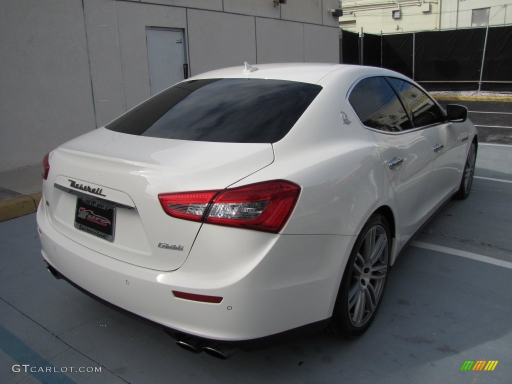 2014 Ghibli S Q4 - Bianco (White) / Cuoio photo #11