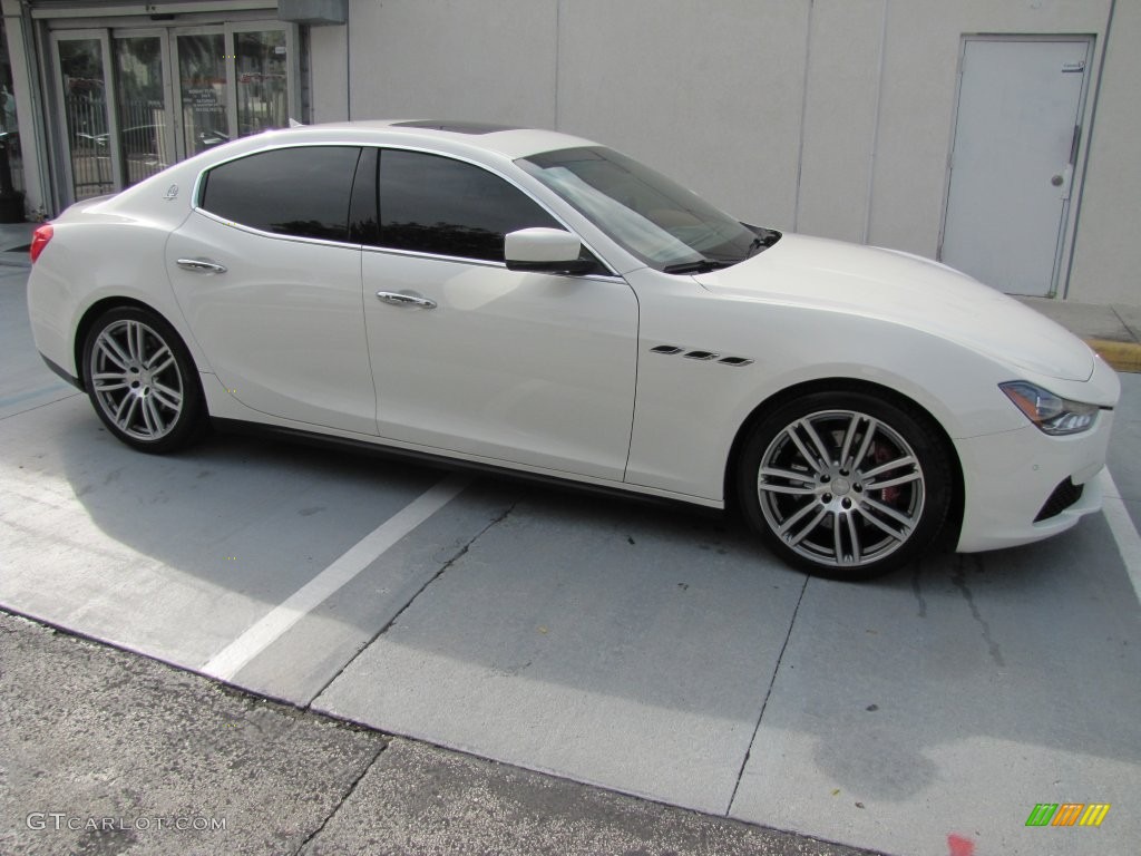 2014 Ghibli S Q4 - Bianco (White) / Cuoio photo #16
