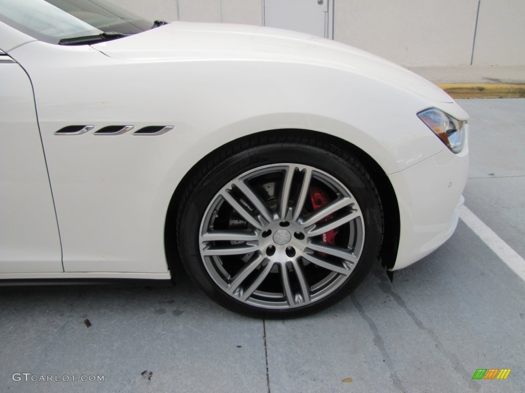 2014 Ghibli S Q4 - Bianco (White) / Cuoio photo #24