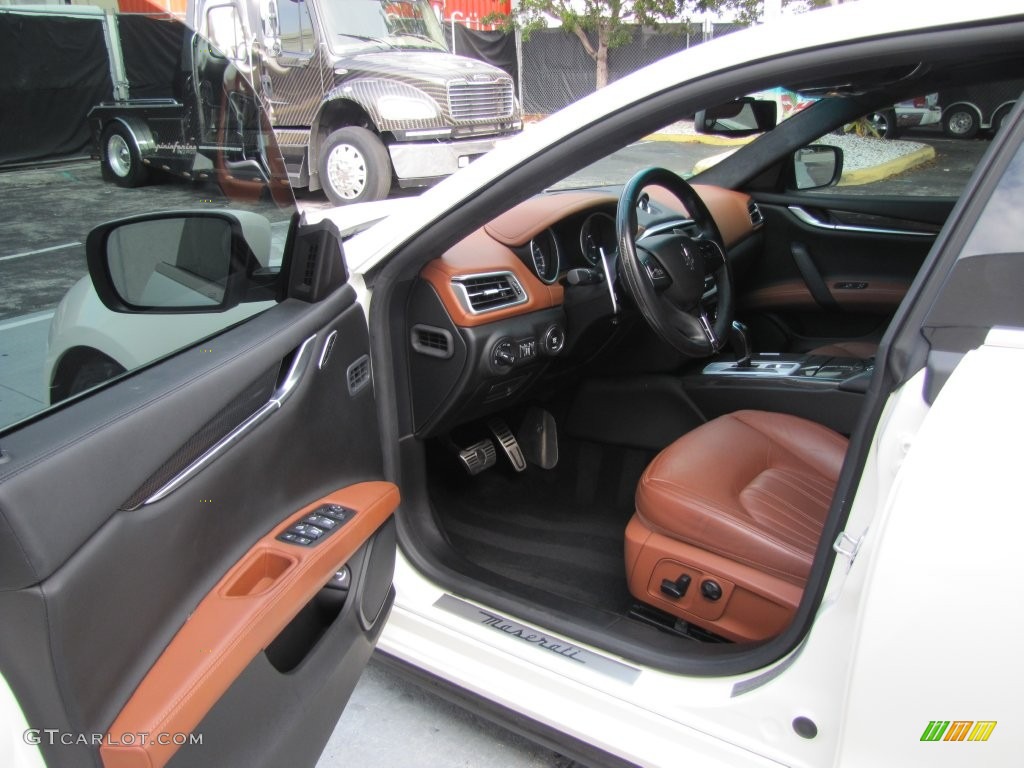 2014 Ghibli S Q4 - Bianco (White) / Cuoio photo #29
