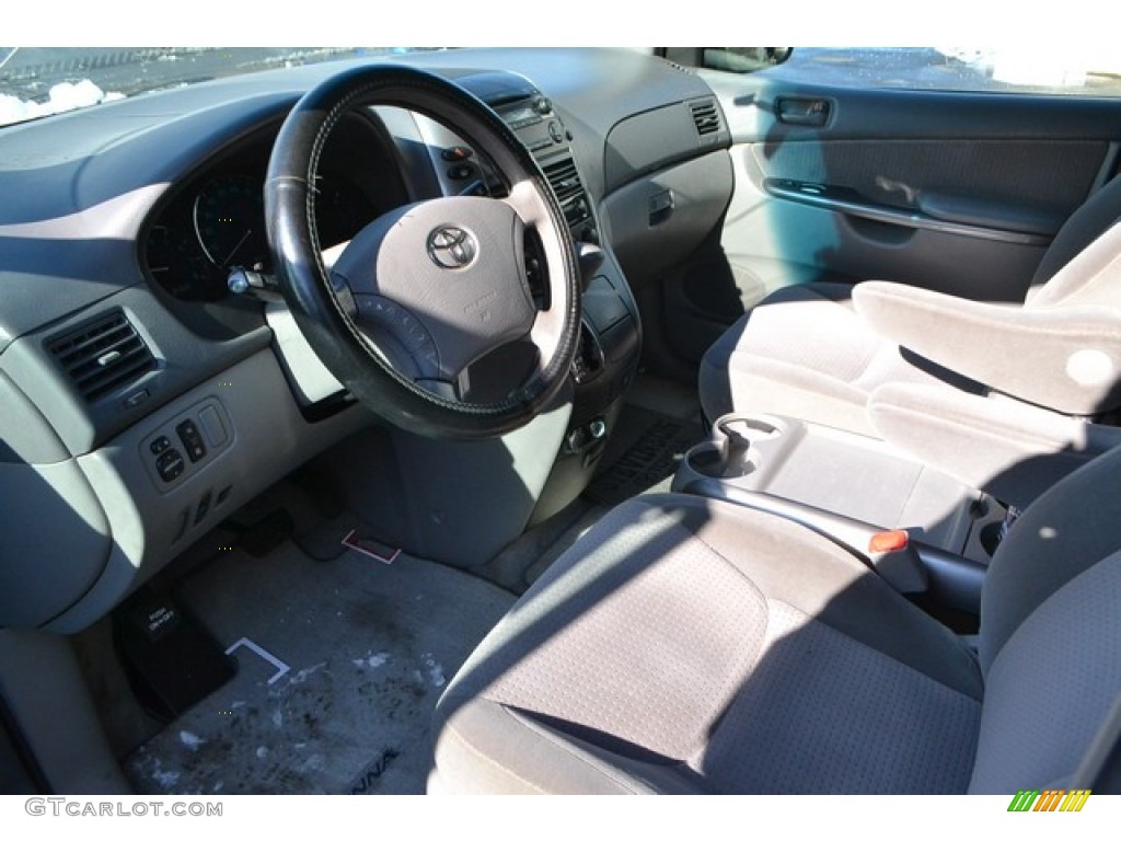 2006 Sienna LE - Slate Metallic / Stone Gray photo #7