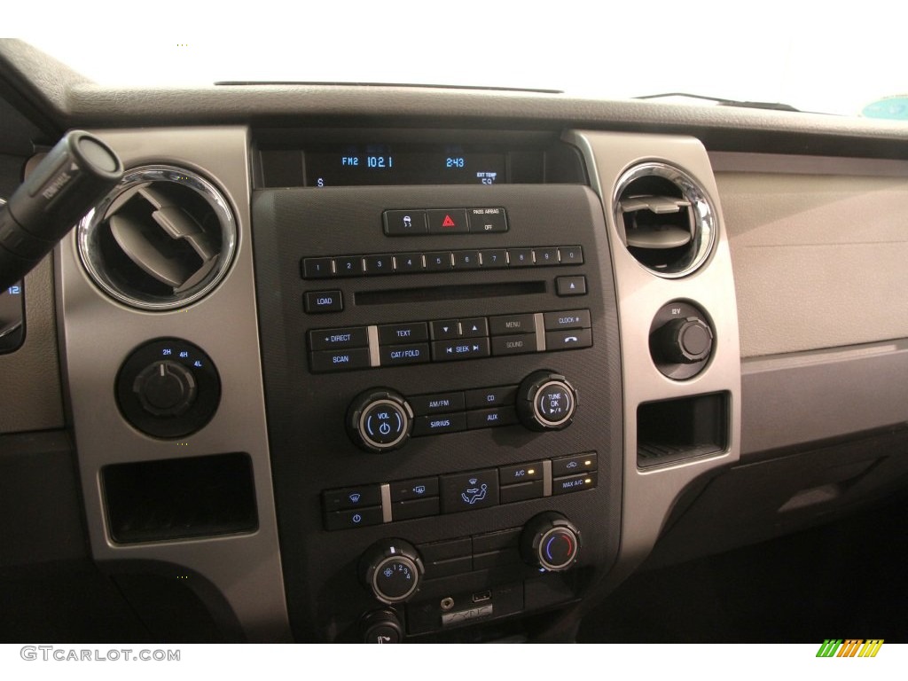 2010 F150 XLT SuperCab 4x4 - Vermillion Red / Medium Stone photo #8