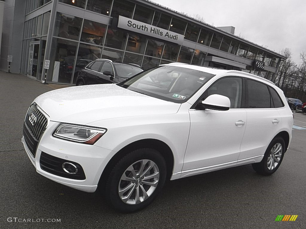 2016 Q5 2.0 TFSI Premium quattro - Ibis White / Pistachio Beige photo #1