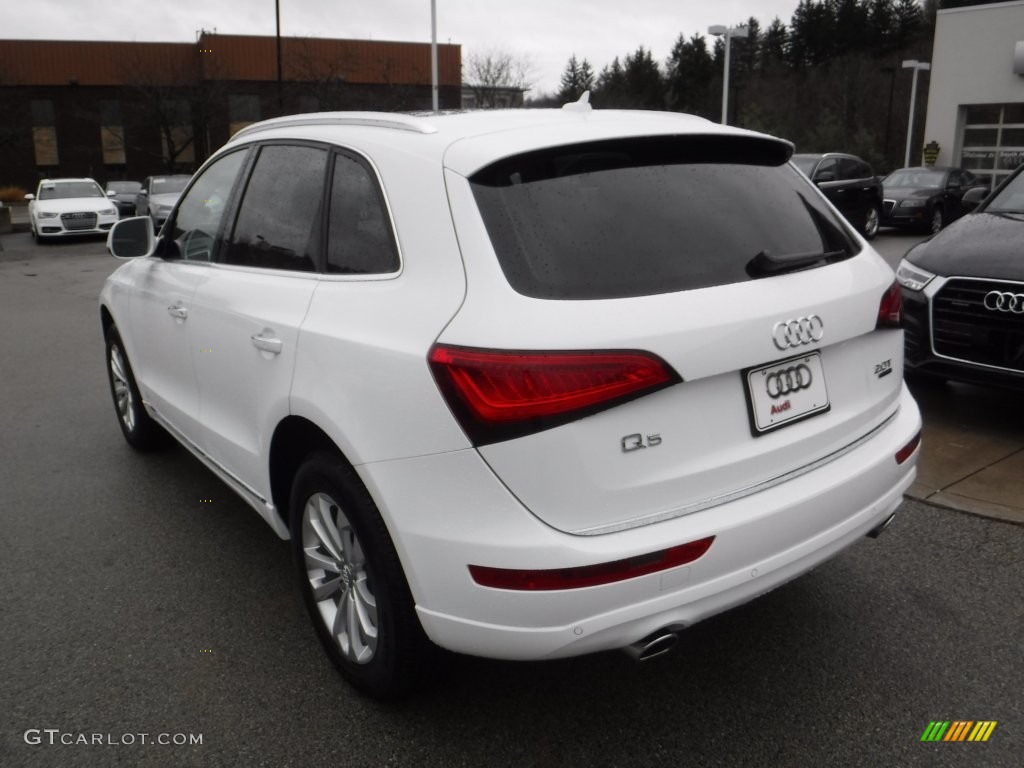 2016 Q5 2.0 TFSI Premium quattro - Ibis White / Pistachio Beige photo #14