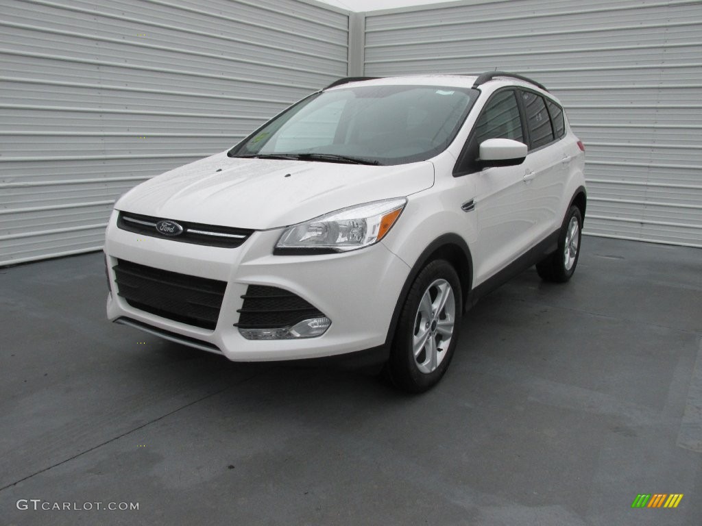 2016 Escape SE - White Platinum Metallic / Charcoal Black photo #7