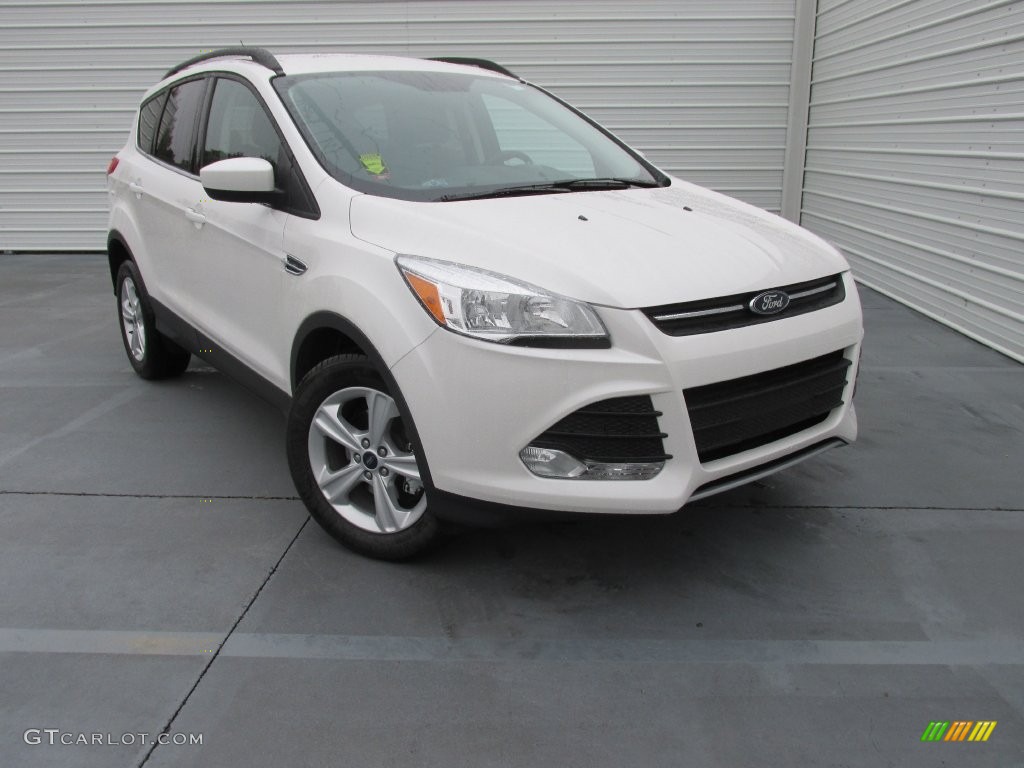 2016 Escape SE - White Platinum Metallic / Charcoal Black photo #2