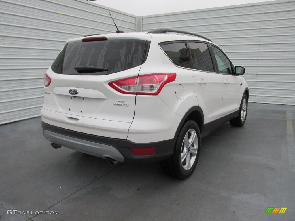 2016 Escape SE - White Platinum Metallic / Charcoal Black photo #4