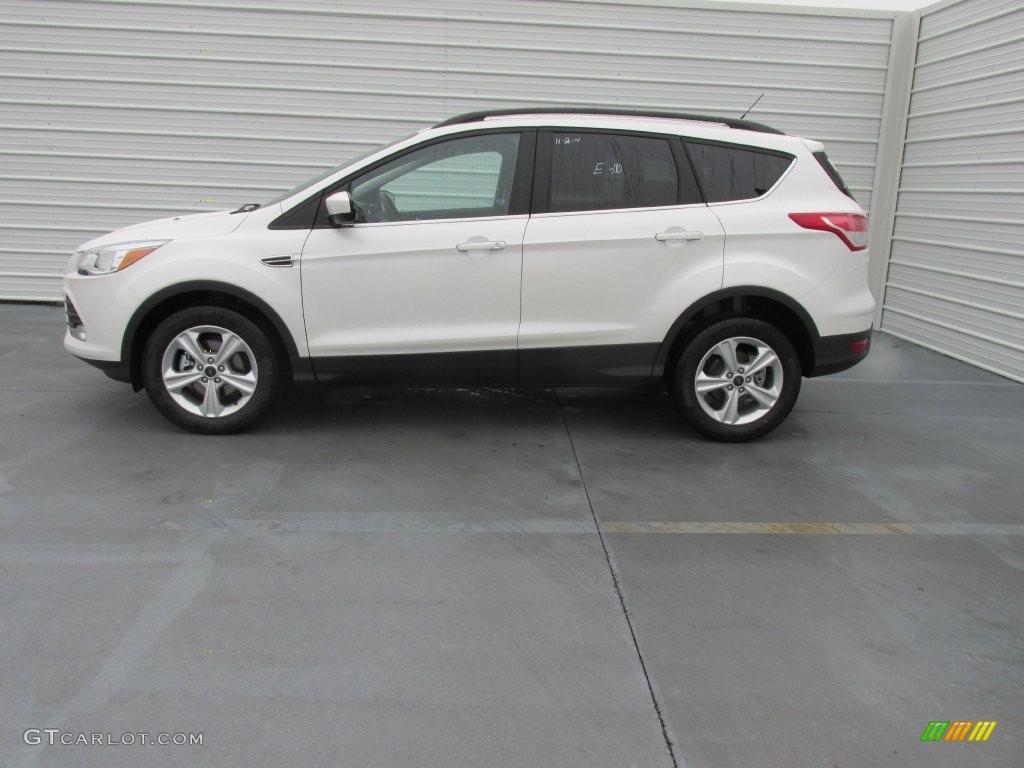 2016 Escape SE - White Platinum Metallic / Charcoal Black photo #6