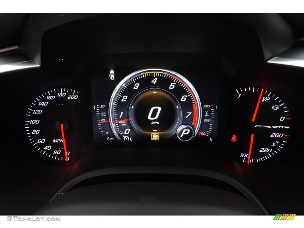 2016 Chevrolet Corvette Stingray Coupe Gauges Photo #109068816