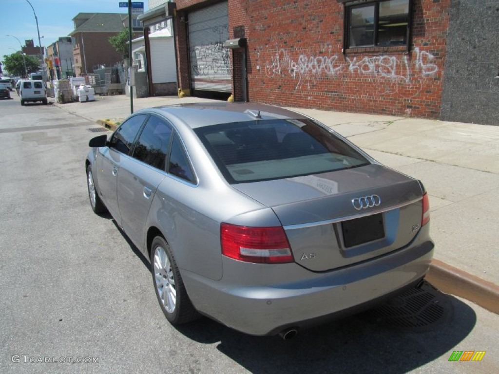 2006 A6 3.2 quattro Sedan - Light Silver Metallic / Beige photo #6