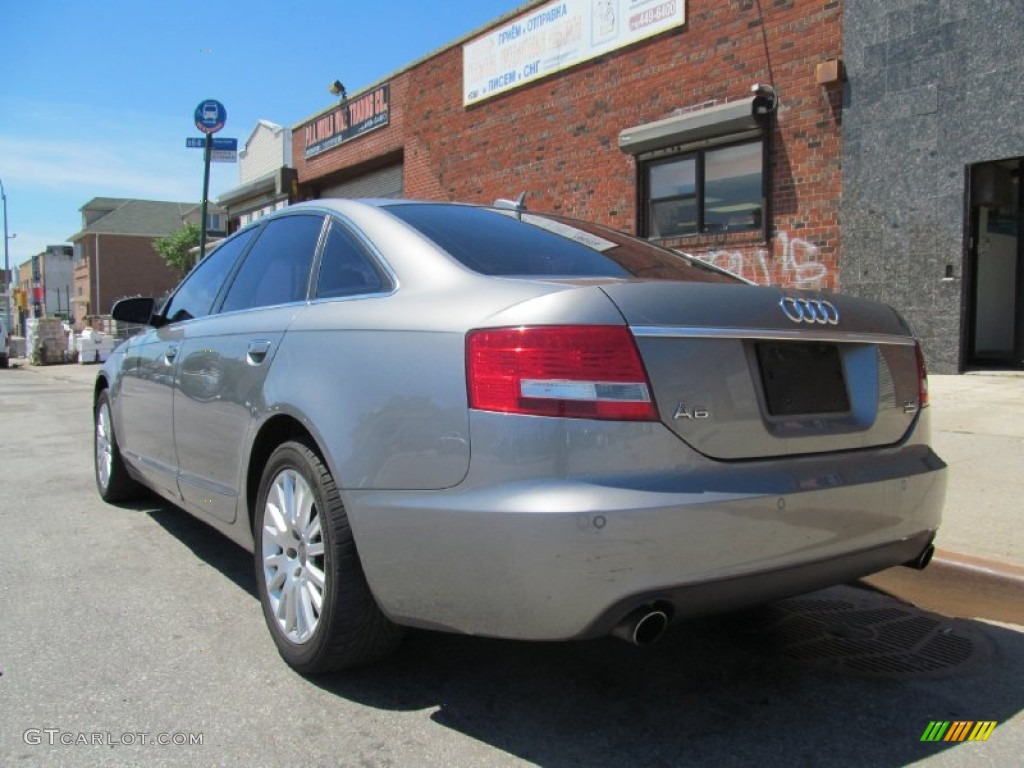 2006 A6 3.2 quattro Sedan - Light Silver Metallic / Beige photo #8