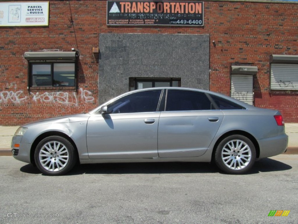 2006 A6 3.2 quattro Sedan - Light Silver Metallic / Beige photo #10