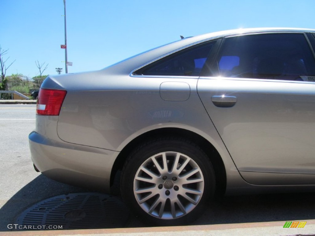 2006 A6 3.2 quattro Sedan - Light Silver Metallic / Beige photo #17