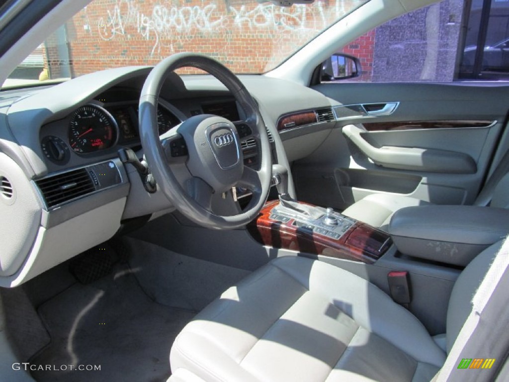 2006 A6 3.2 quattro Sedan - Light Silver Metallic / Beige photo #31