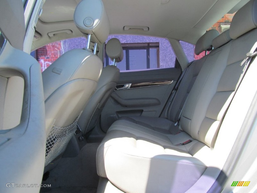 2006 A6 3.2 quattro Sedan - Light Silver Metallic / Beige photo #35