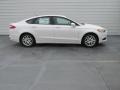 2016 White Platinum Tri-Coat Metallic Ford Fusion SE  photo #3