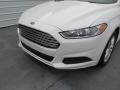 2016 White Platinum Tri-Coat Metallic Ford Fusion SE  photo #10