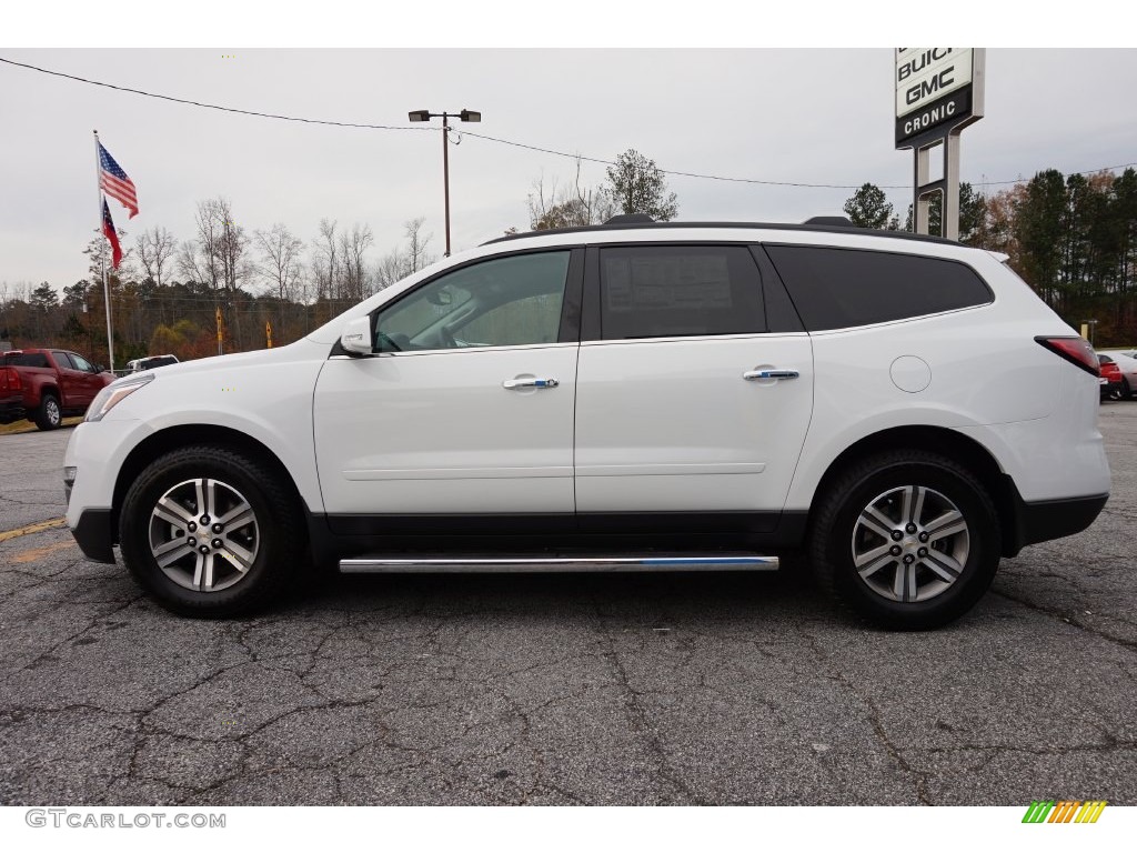 2016 Traverse LT - Summit White / Ebony photo #4