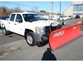 Summit White - Silverado 2500HD WT Crew Cab 4x4 Photo No. 3