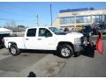 Summit White - Silverado 2500HD WT Crew Cab 4x4 Photo No. 4